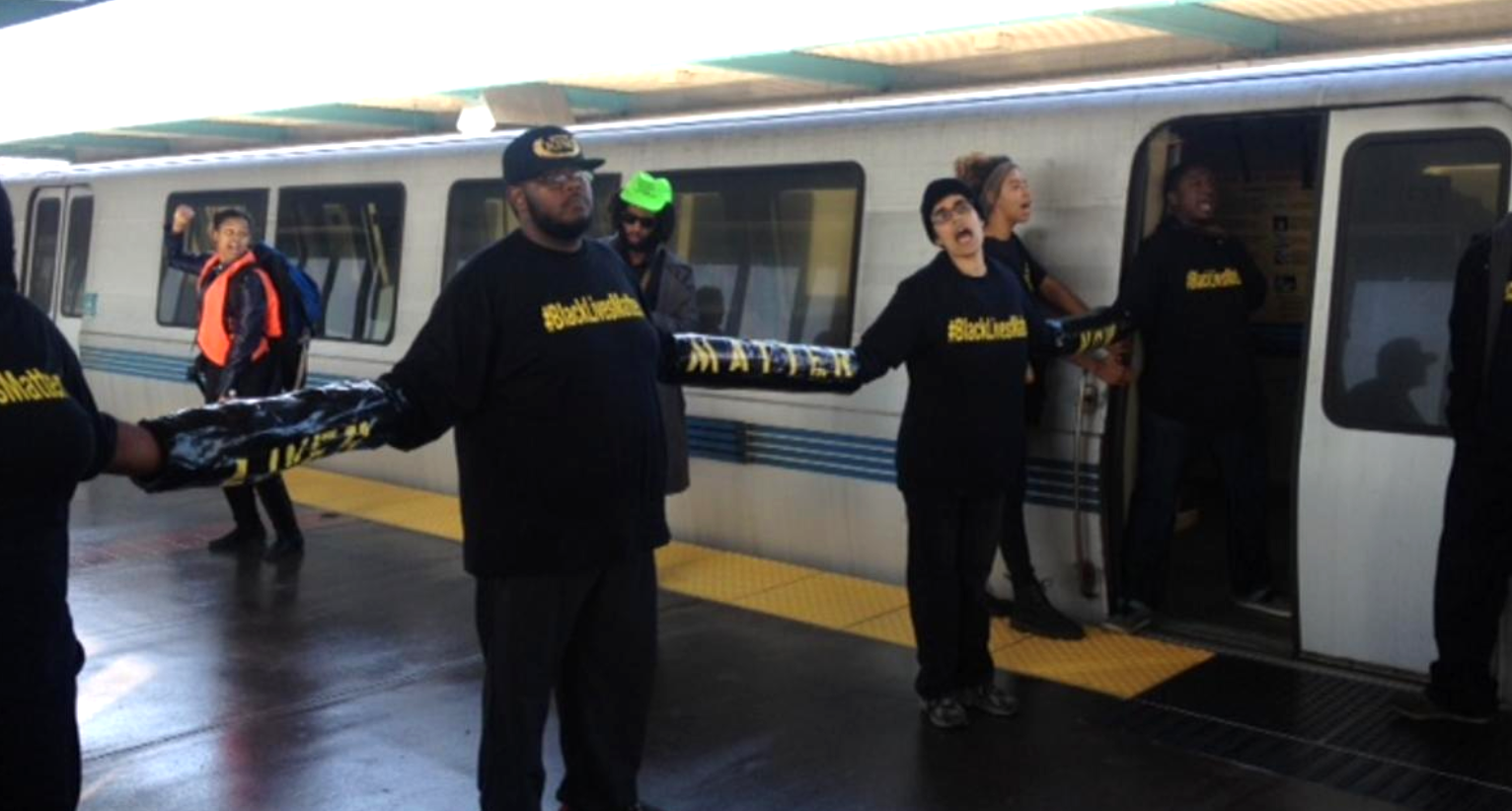 Black Lives Matter protesters.