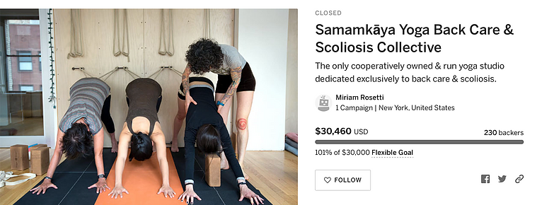 Yoga Union, New York City, Scoliosis & Backcare