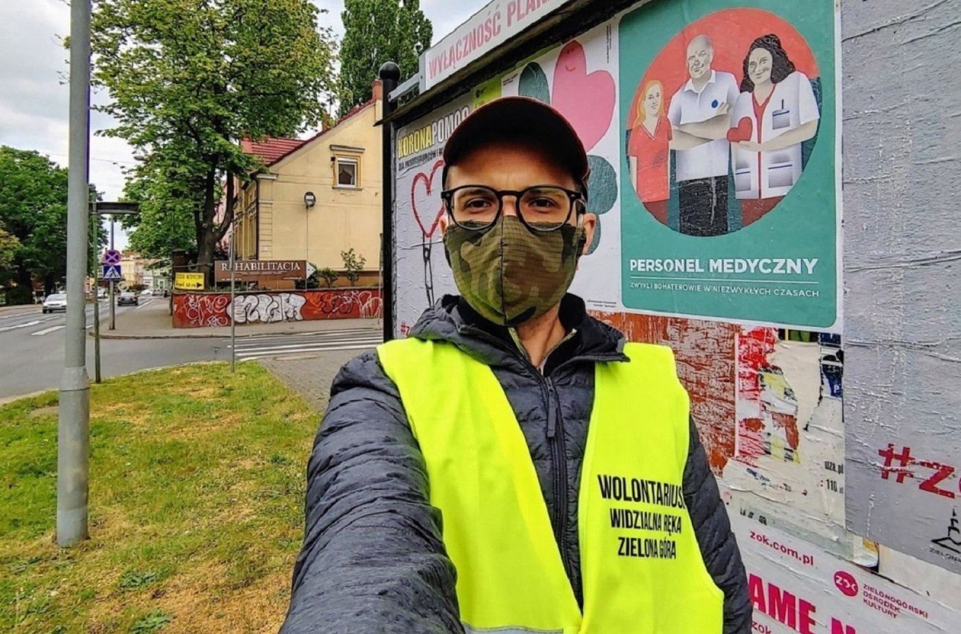 The power of the volunteer: a Visible Hand activist from the local group in Zielona Gora.