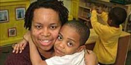 Angela Peace, worker-owner and lead teacher at Childspace Too Day Care.