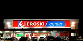 Eroski Center store front.