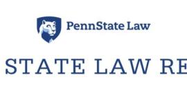 Penn State Law Review logo.