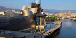 Guggenheim Museum Bilbao building.