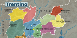 Map of Trentino region by NordNordWest. CC BY-SA 3.0.