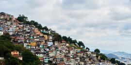 Favela outside Rio De Janeiro