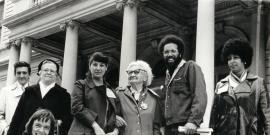 Cooper Square Community activists, circa 1970. Photo via coopersquare.org