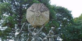 Monumento al Cooperativismo, Plaza de las Flores, Nova Petrópolis, Brazil 