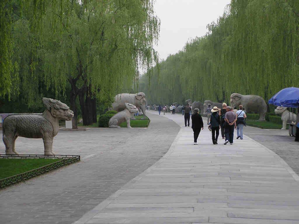Ming Dynasty Tombs Spirit Way. Photo by Richard and Elaine Chambers. CC BY-SA 3.0