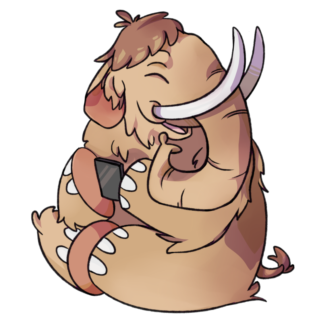 Mastodon mascot.