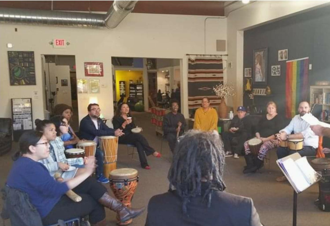 A peer-led psychiatric survivor group.