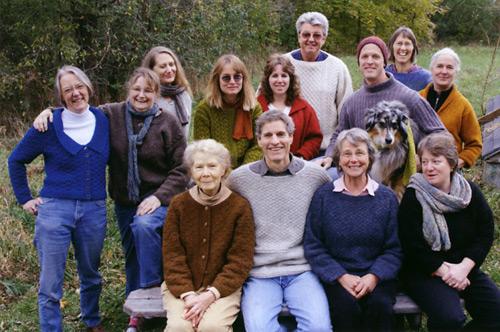Green Mountain Spinnery Staff.