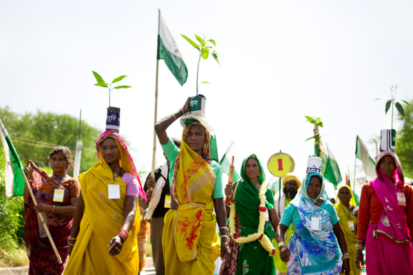 In addition to conducting independent research, The Rules provides assistance to anti-inequality campaigns including Ekta Parishad. Photo via <a href="http://www.ektaparishad.com/en-us/resources/photos.aspx" target="_blank">Ekta Parishad</a>.
