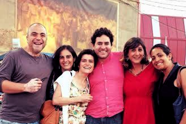 las Indias on the day they presented “The Book of Community” in Gijón, an industrial town in Northern Spain.