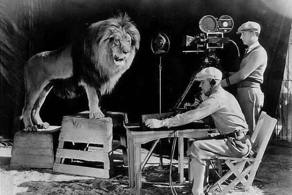 Leo the Lion. <a href="https://en.wikipedia.org/wiki/Leo_the_Lion_%28MGM%29#/media/File:Leo_the_MGM_lion_1928.jpg" target="_blank">Public Domain</a>.