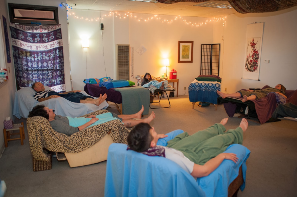 At Sarana, community acupuncture is about financial accessibility and healing in groups.