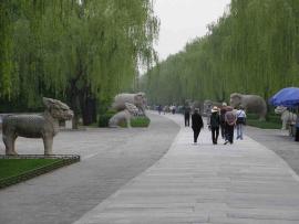 Ming Dynasty Tombs Spirit Way. Photo by Richard and Elaine Chambers. CC BY-SA 3.0