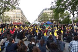 Nuit Debout Place Commune, 2016