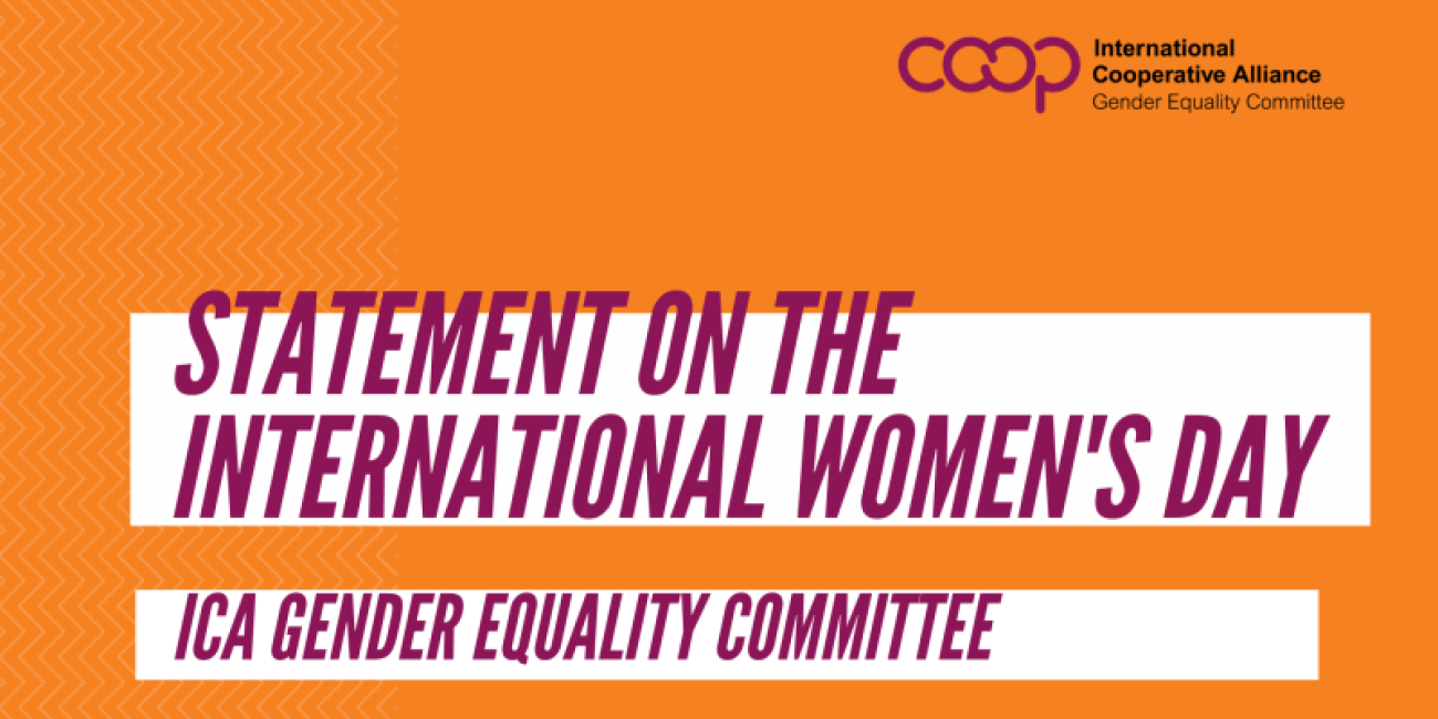ICA Statement on International Women's Day | Grassroots Economic Organizing