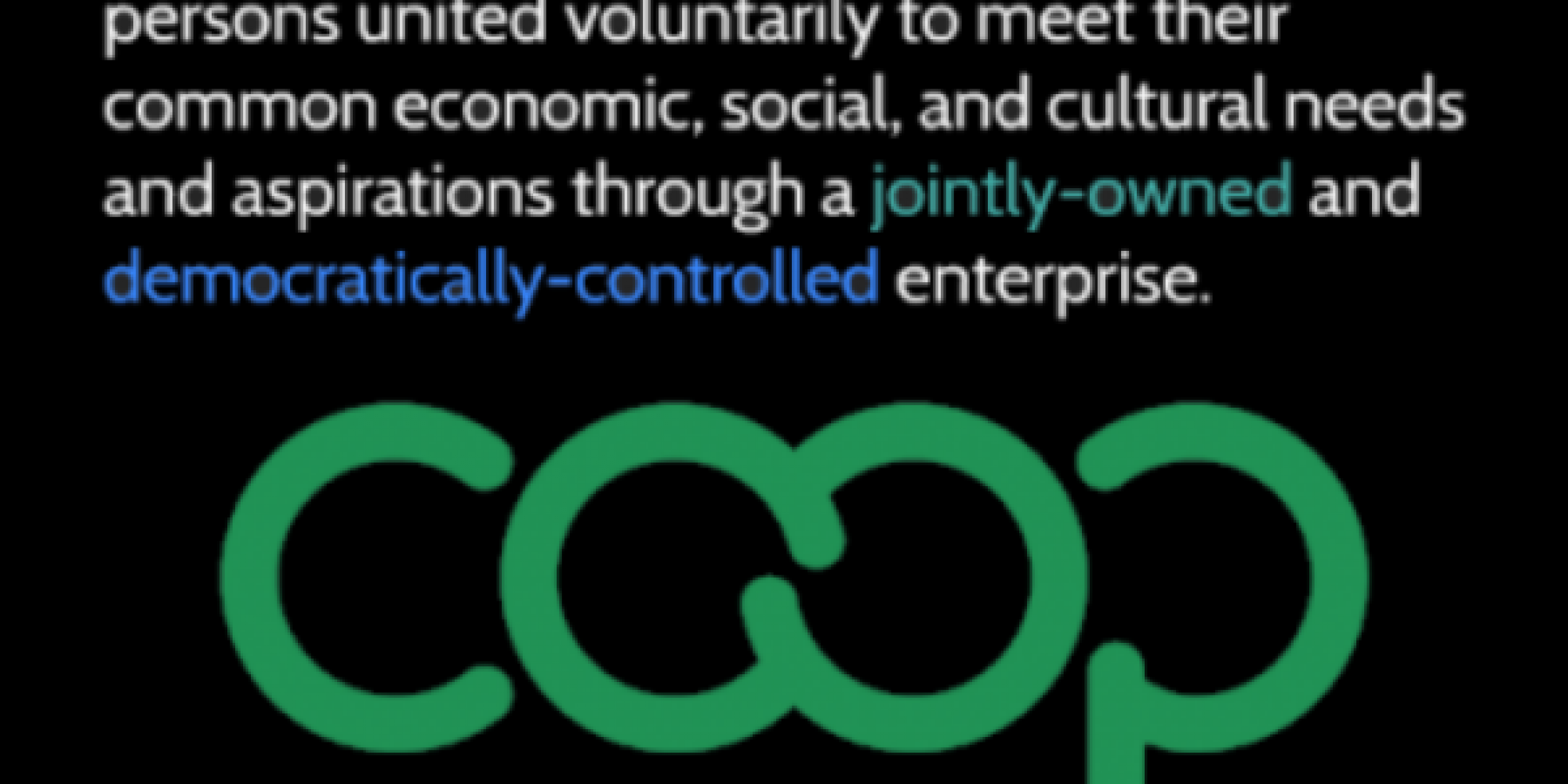 How Coops are Committed to Meeting Community Needs Grassroots