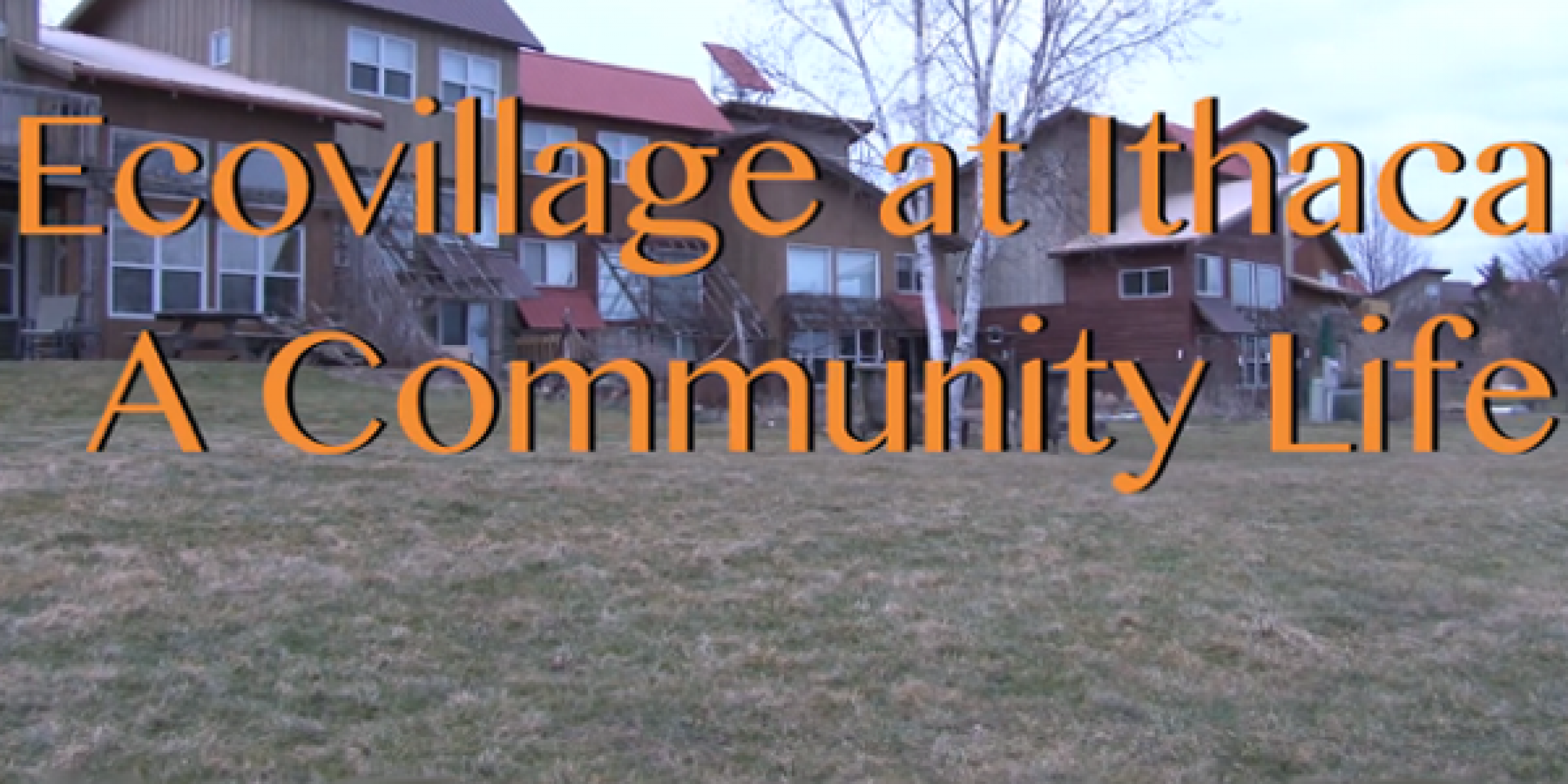 Ecovillage at Ithaca Grassroots Economic Organizing