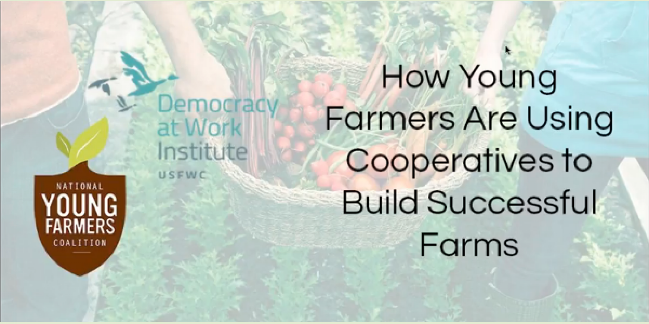 How Young Farmers Are Using Cooperatives to Build Successful Farms