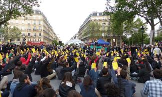 Nuit Debout Place Commune, 2016