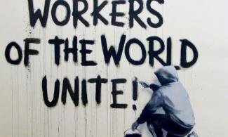 Graffiti art by Banksy