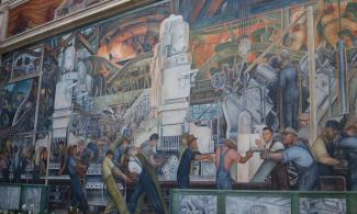 Detroit Industry Mural by Deigo Rivera. Photo by flickr user ashleystreet. CC BY 2.0
