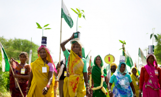 In addition to conducting independent research, The Rules provides assistance to anti-inequality campaigns including Ekta Parishad. Photo via <a href="http://www.ektaparishad.com/en-us/resources/photos.aspx" target="_blank">Ekta Parishad</a>.