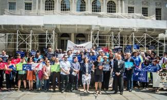 May 12, 2015 NYC city hall press conference for the $2.34 Worker Cooperative Business Development Initiative. Sign petition here to give support: https://www.change.org/p/support-the-worker-cooperative-business-development-initiative-3