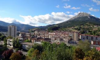 The town of Mondragón-Arrasate. photo by Richard Hobbs
